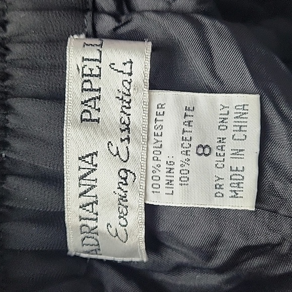 Adrianna Papell Palazzo Chiffon wide leg pants size 8 - Picture 5 of 8